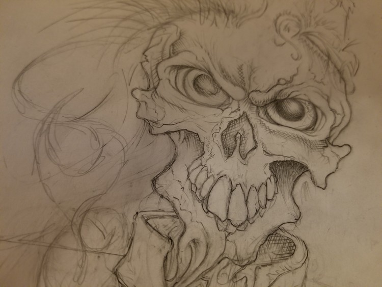 Skull Sketch