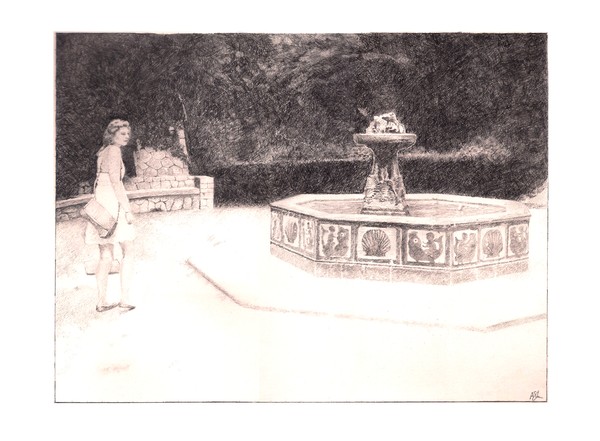 Tiled Fountain, Barcelona