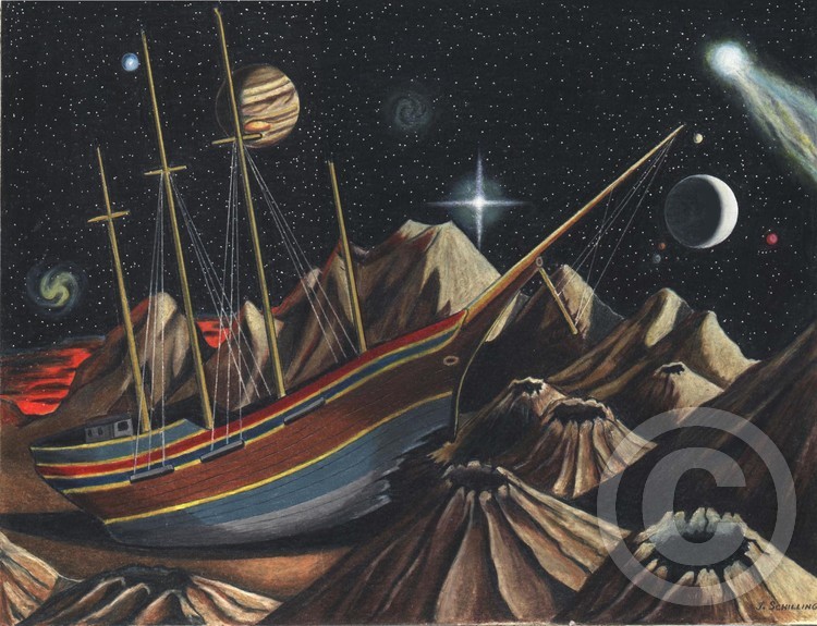 Shipwreck in Space