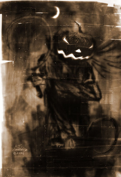 Pumpkin Head Big Blades