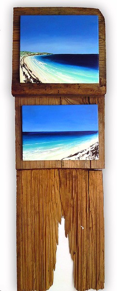 Cowleys Diptych on Wood