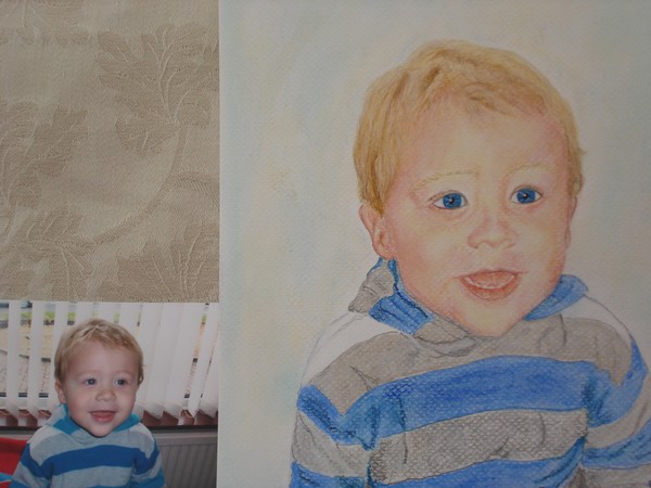 A much loved Grandson (commission)