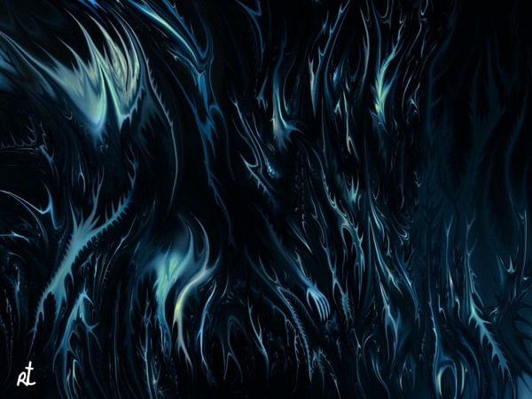 abstract blue