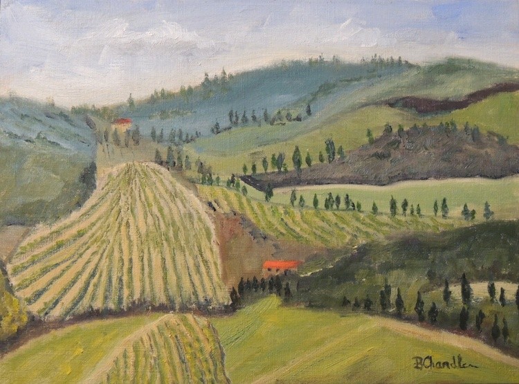 Spring Patchwork in Tuscany