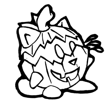 Cute Halloween Pumpkin