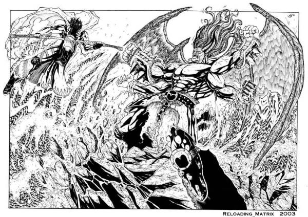 Fighting Scene