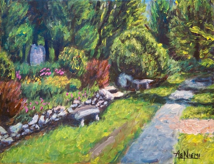 Plein Air: Cathedral of the Pines