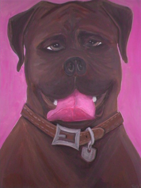 My imagine dog Rufus