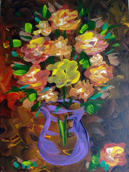 Original painting by Eugenia Abramson