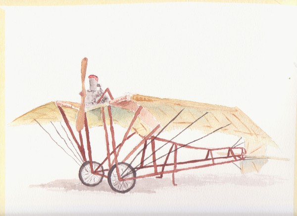 Vintage flying machine