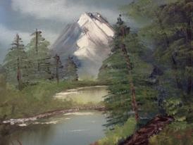 Mountain and Stream