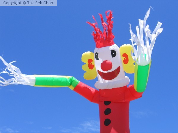 Inflated Greeter, Flushing Meadow, NYC