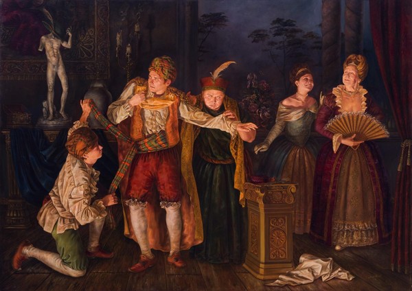 The false clotuing of Cleonte