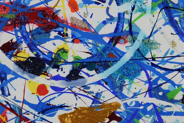 Blue Bubbles 040 Print (6)