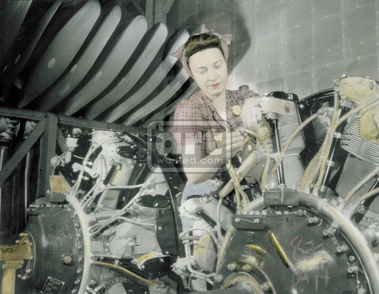 The Plane Worker, Circa 1940