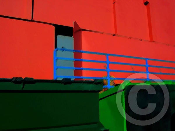 green dumpsters