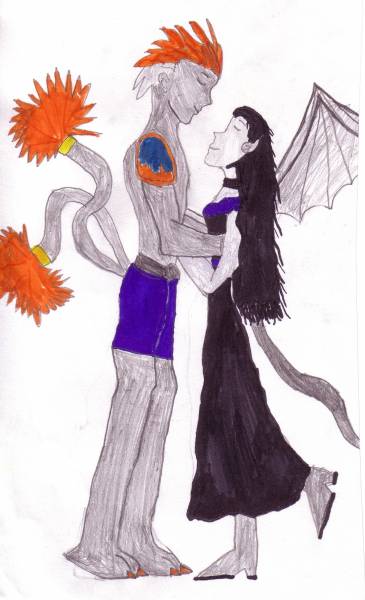 Hercumon and Darknesswomon