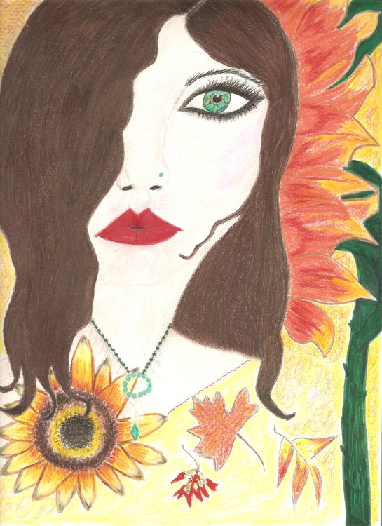 autumn girl 001