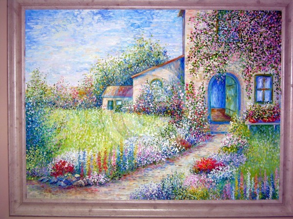 An English country garden 