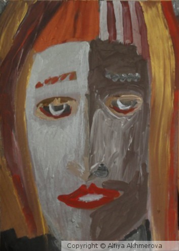 Woman at the night