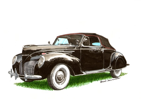 1939 Lincoln Zepher Convertible