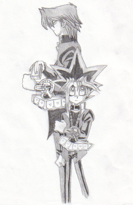 Joey and Yugi
