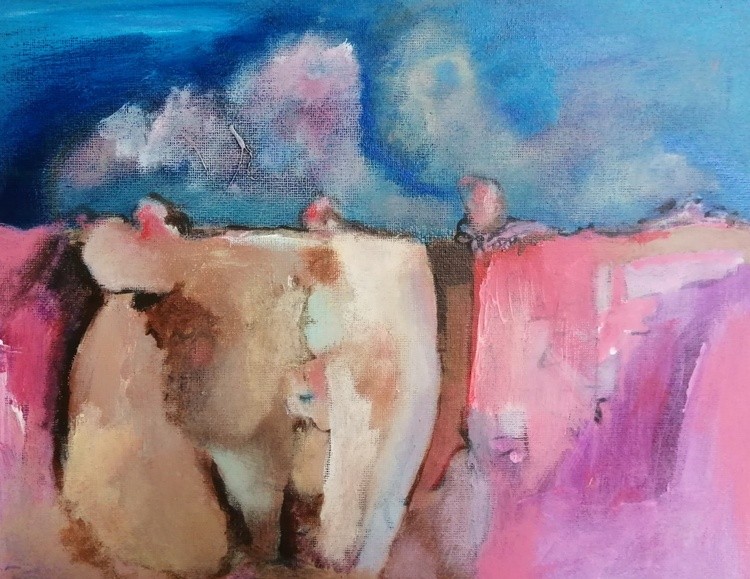 Where the sky falls the silent... 