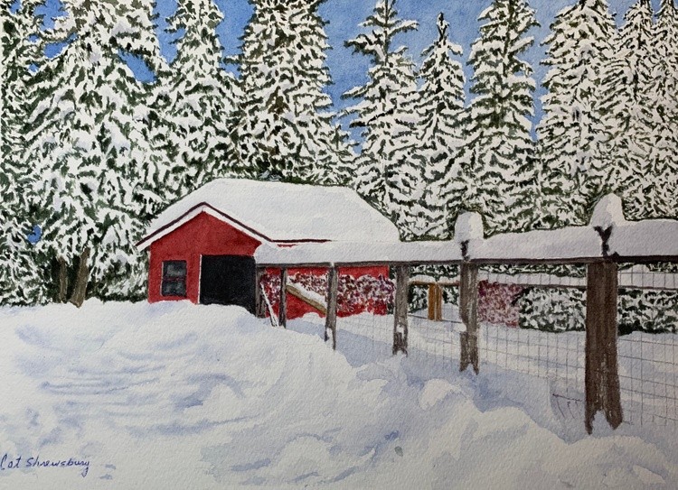 Snow On The Farm