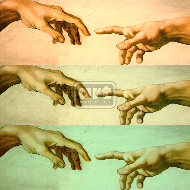 Michelangelo God's Hands