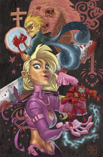 Outlaw Angel cover for ongoing series