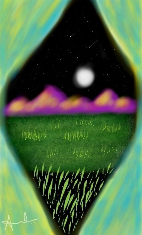 Digital landscape art... 