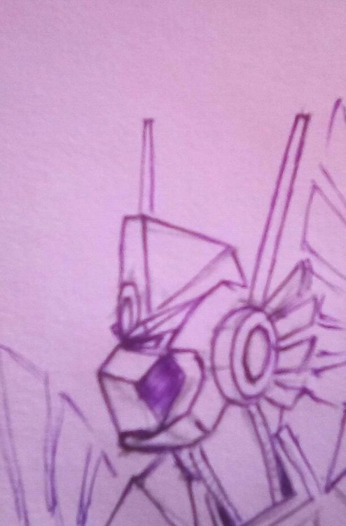 my original concept of robot first tryw
