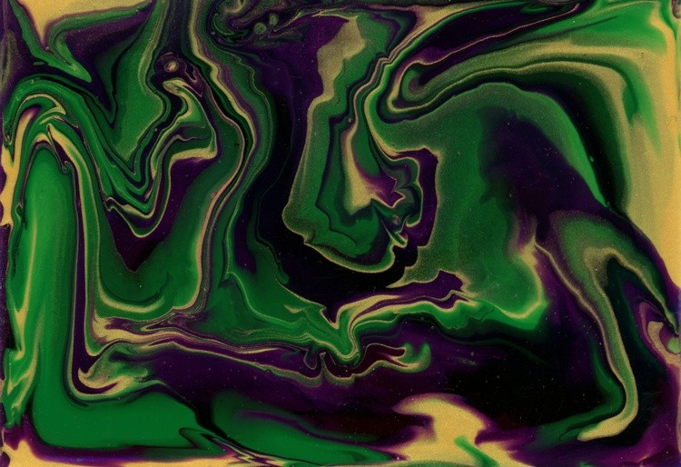 Mardi Gras Marble