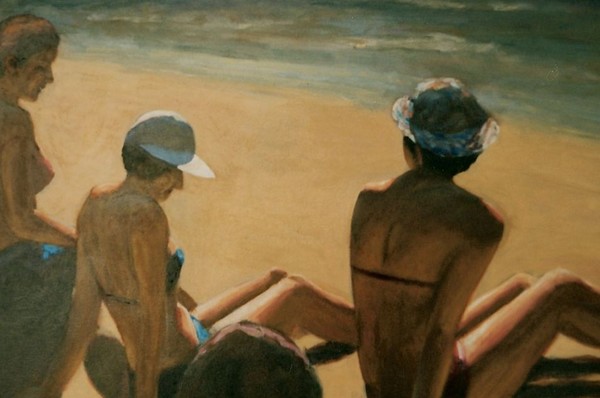 Three bathing graces
