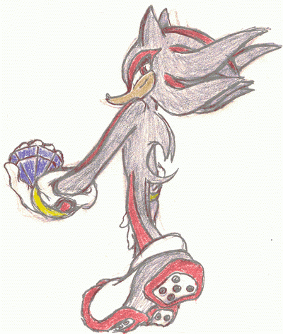 Shadow with a emerald