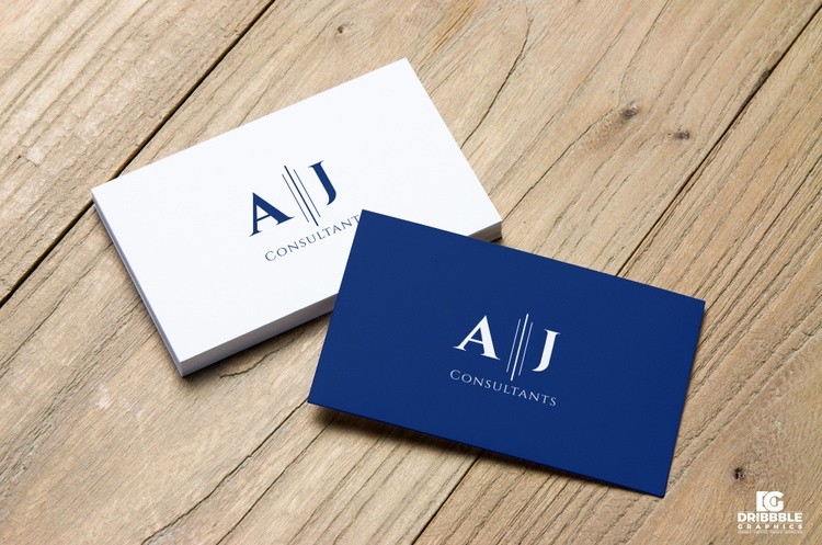business card logo