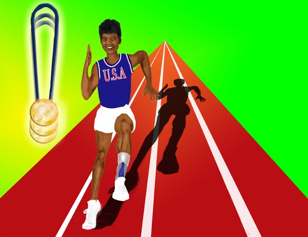 Wilma Rudolph By Roger James 