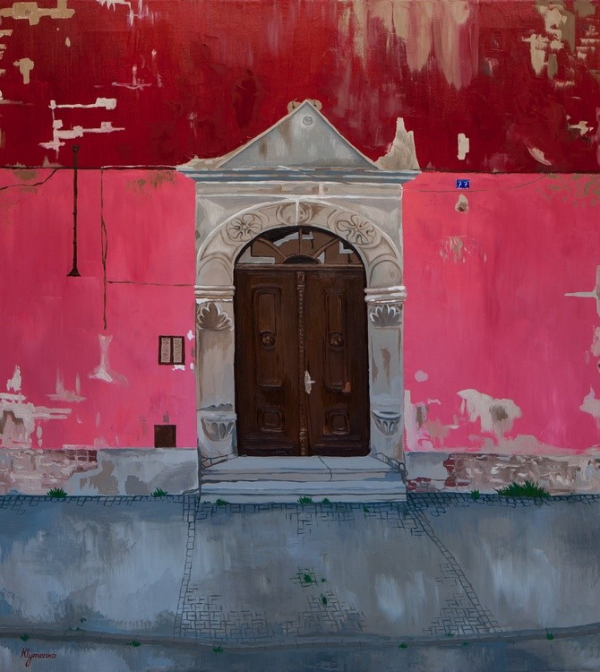 Door. Cesky Krumlov, Czech Republic
