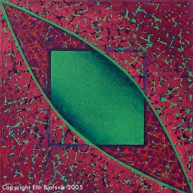 Green Square and Pattern