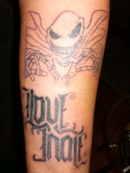 Jack/Love-Hate Tattoo