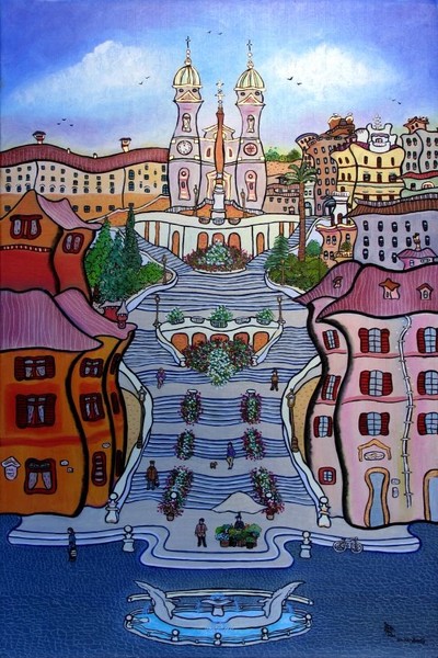 Piazza Di Spagna 40x60cm