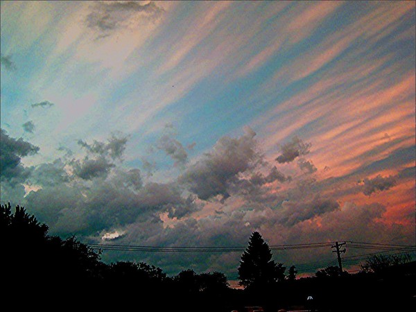 God allows Parrish to paint the sky
