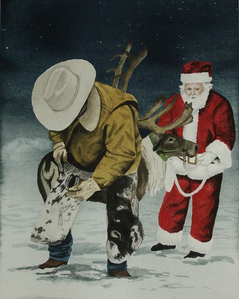Never shod a reindeer before