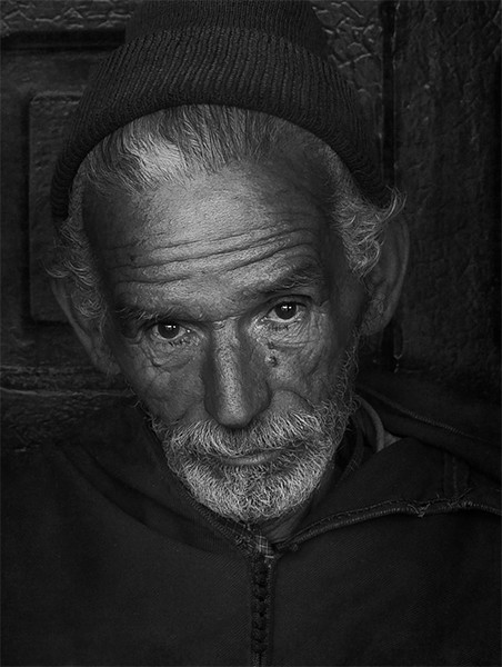 Man In Knit Hat