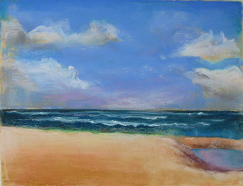 Beachscape, Kauai, Hawaiian Islands