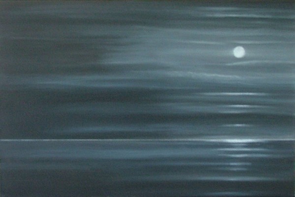 Midnight Moon's Reflection