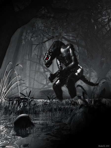 Black plague monster