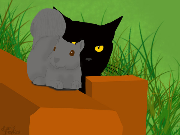 Lawn Ornament Stalking
