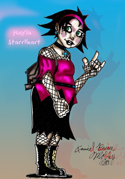 'Okto's Gal Pal: Kayla StarrHeart'