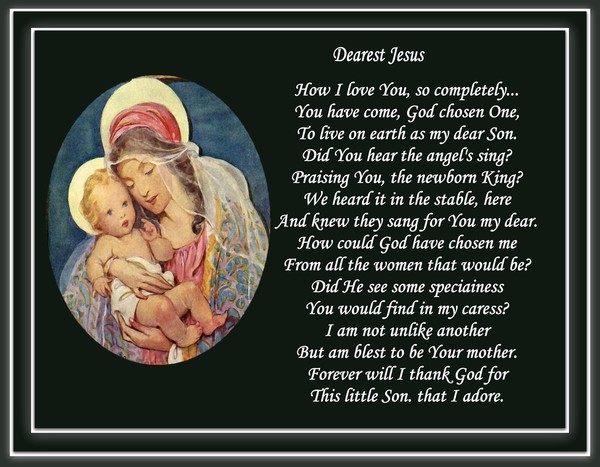 Dearest Jesus....